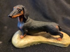 North Light  Dachshund Dog Ornament Figure Vintage