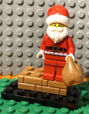 Lego minifigure santa claus - lego,