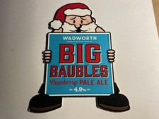 CHRISTMAS pump clip. BIG