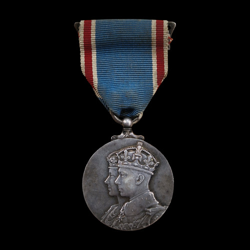 1937 coronation medal - 1937, silver