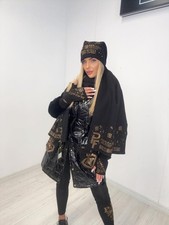 NEW Paparazzi Fashion Women's Set Hat Scarf Gloves Black