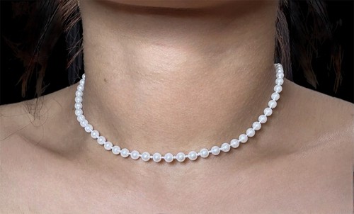 Cultured white pearl - cultured,