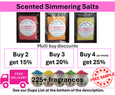 Highly Scented Sizzlers/Simmering Granules/Crystals for wax melt Burner/Warmer