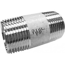 STAINLESS STEEL BARREL NIPPLE