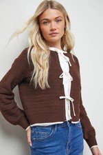 Oasis Chocolate Cardigan