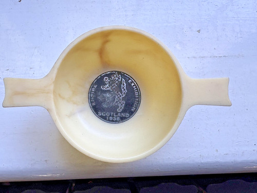 Art deco bakelite quaich - deco,