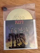 Kiss Alive - Gold Record Card