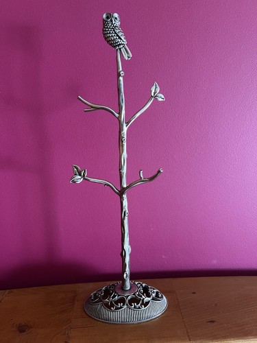 Owl jewellery stand holder - stand,