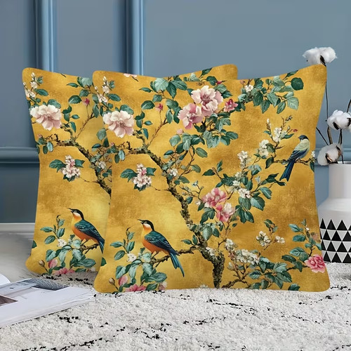 Birds vintage double sided - x, double-sided