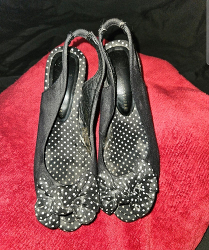 Women black slingback - black,