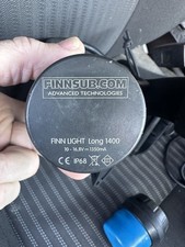 Finnsub Finn Light 1400 Long Diver Torch with Charger and Bag