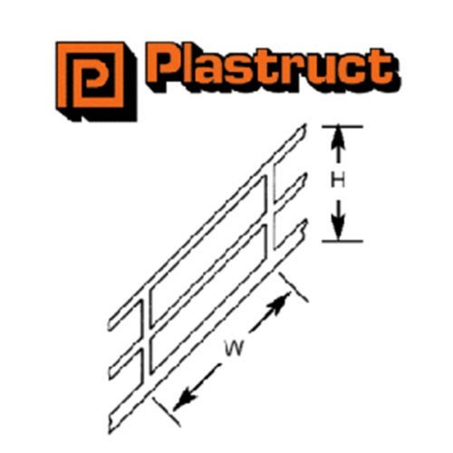 Plastruct styrene stair - plastruct, rail