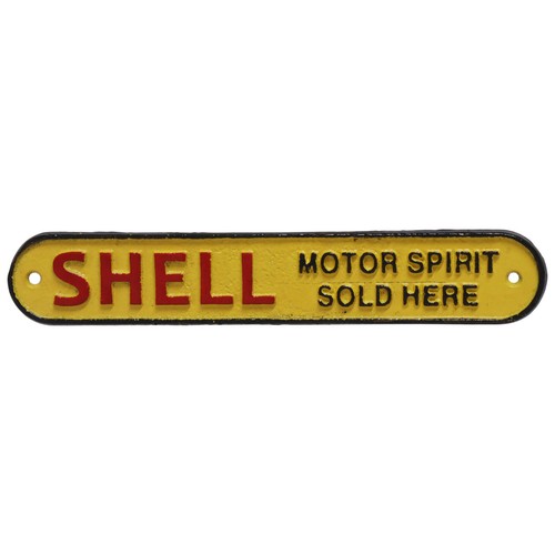 Shell oil motor spirit garage - spirit,