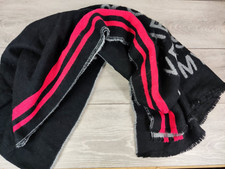 ZARA Black Grey Red Scarf