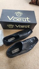Voeut Black Leather Shoes  Size 9