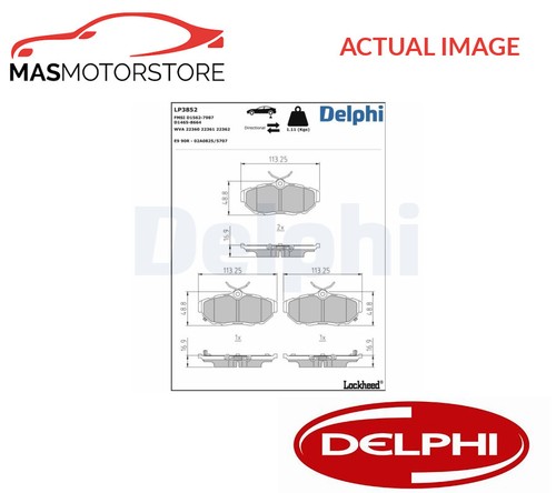 Brake pads set braking pad - brake,