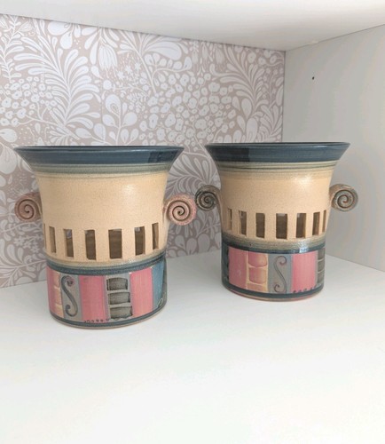Vintage pair jersey pottery - vintage,
