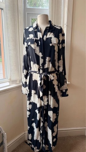 Primark black white shirt - black,