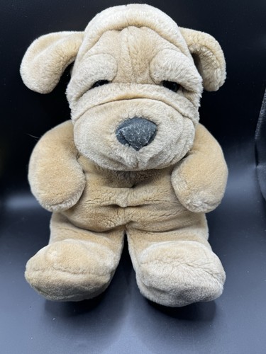 Vintage shar pei dog plush - shar,