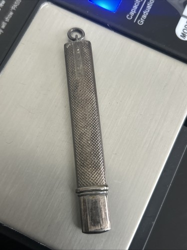 Vintage silver unusual pencil - vintage,
