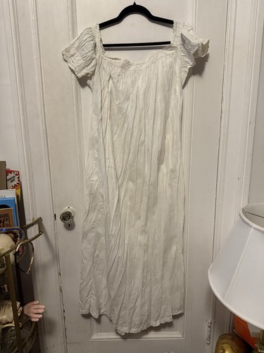 Antique edwardian white cotton - antique,