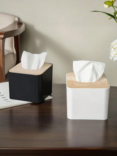 1pc elegant square tissue - 1pc, box