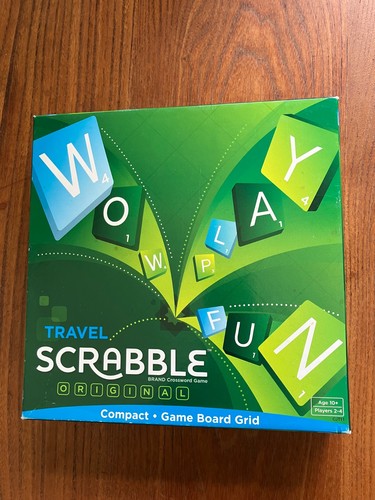 Travel scrabble board game - travel,