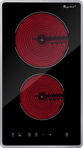 30cm double ceramic hob - double,