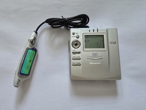 Sharp mt877 personal minidisc - sharp,