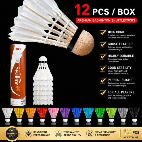 12pcs training goose feather - 12pcs,