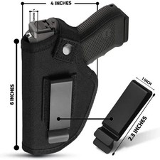 Tactical Gun Holder Universal Belt Gun Holder Pistol Holster Concealed Holster
