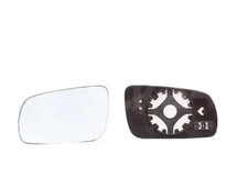 Mirror insert glass Left Blue-tinted 6437127 ALKAR for AUDI VW SEAT
