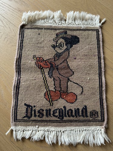 Disneyland vintage rug mickey - vintage,