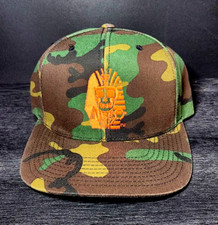 Last Kings Snapbacks 1st Gen Hat Camo Green RARE 🟦 MADE IN USA