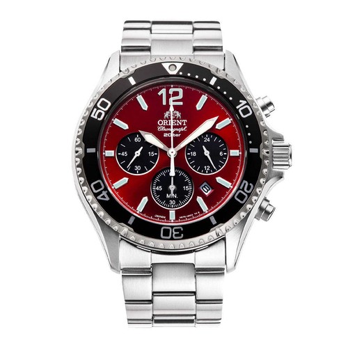 Orient mako solar men red - orient,