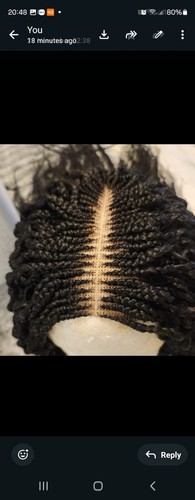 Women black curly braided - women’s,