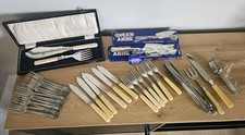 Vintage Cutlery Job Lot . Cake