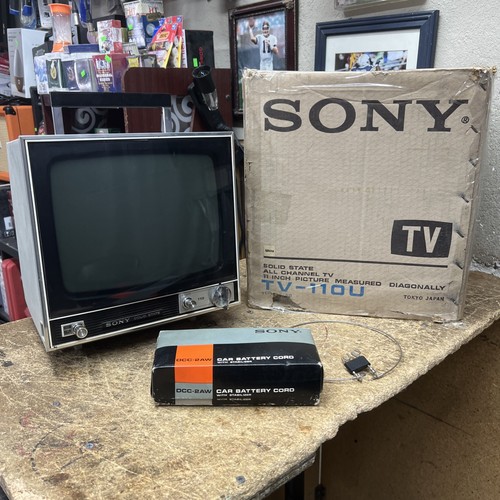 Vintage rare sony 110u - vintage, tv-110u