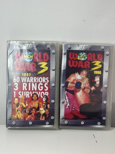 Wcw world war - 3, vhs