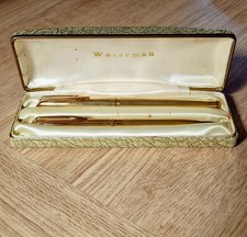 Waterman writing fountain pen & pencil set