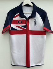 British Royal Navy Rugby Shirt Under Armour Short Sleeve Mens Small S