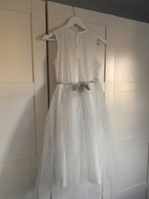 Next Girls Age 11 White Dress