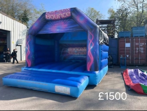 Dance bouncy castle with - dance, air