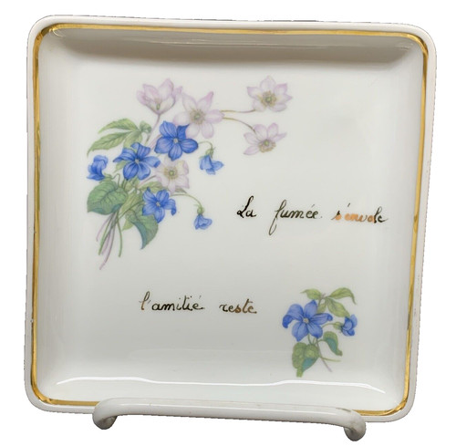 Vtg limoges france gold - limoges, 5.25"