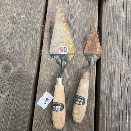 Vintage brick trowel tool - x2,