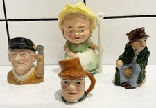 VINTAGE~MINI TOBY JUGS X 4~THE