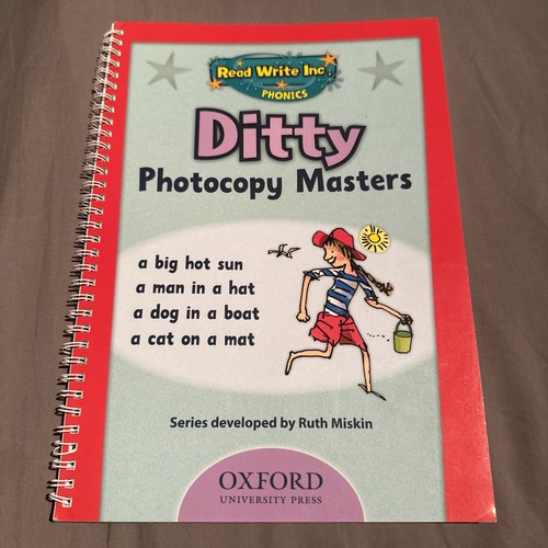 Read write inc - phonics:, ditty