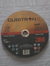 3M Cubitron II 230 mm x 2 mm x 22,33 mm Cutting  Slitting Discs 9 inch 65463