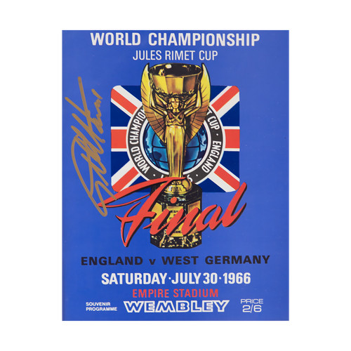 Geoff hurst signed - 1966, world