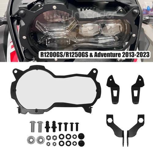 Motorcycle headlight guard - motorcycle,